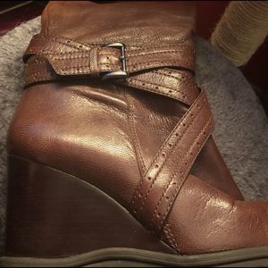 Antonio Melani Mid-Calf Wedge Boots